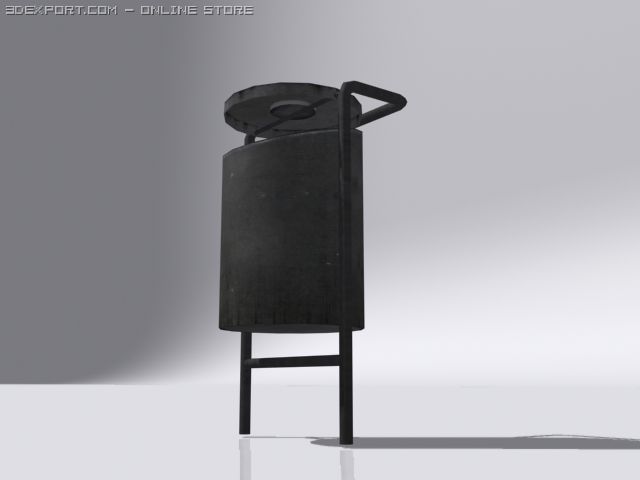 dustbina Modèle 3D .c4d .max .obj .3ds .fbx .stl .blend 