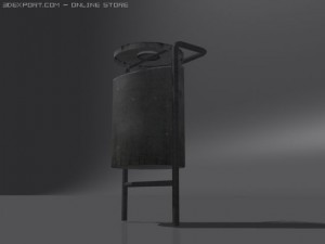 dustbina Modèle 3D