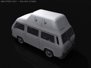 vw t3highroof 3D Model