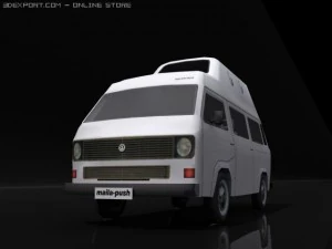 vw t3highroof 3D Model
