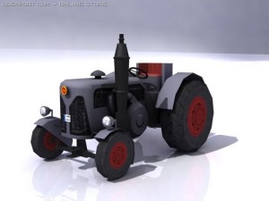tractora 3D Модель