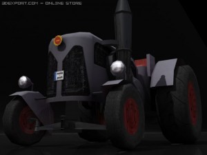 tractora 3D Модель