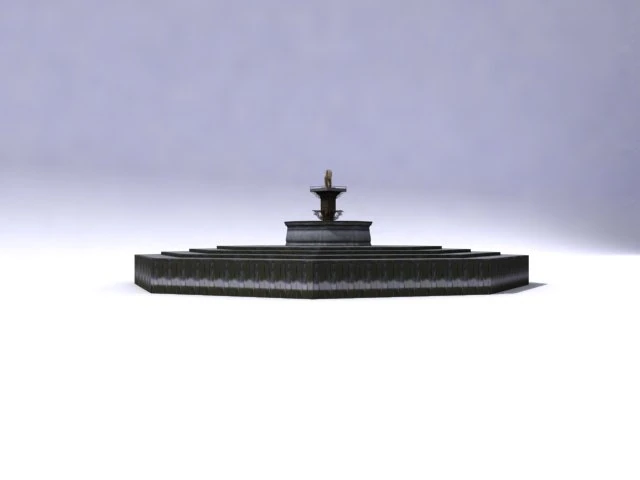 fountaina 3D Model .c4d .max .obj .3ds .fbx .stl .blend 