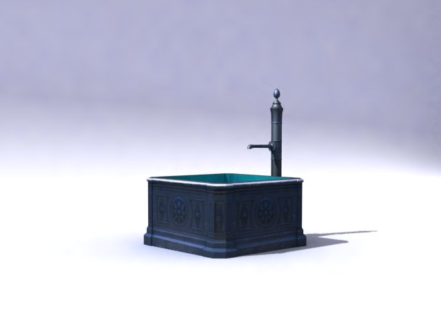 fountainb Model 3D .c4d .max .obj .3ds .fbx .stl .blend