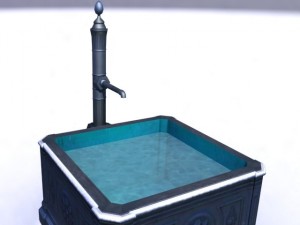 fountainb Model 3D