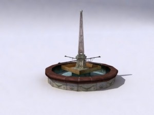 fountaine 3D Модель