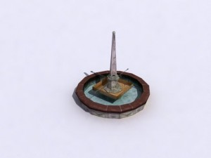 fountaine 3Dモデル