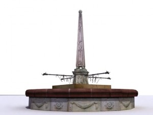 fountaine 3Dモデル