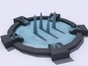 contemporaryfountaina Modèle 3D