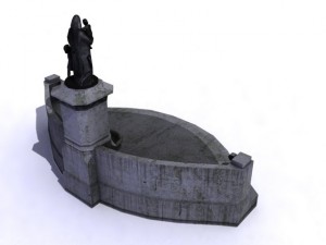 fountainc Modello 3D
