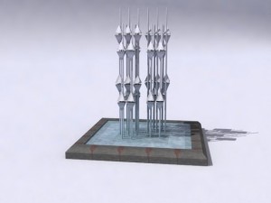 contemporaryfountainc 3D Модель