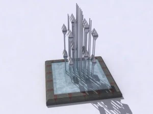 contemporaryfountainc 3D Model