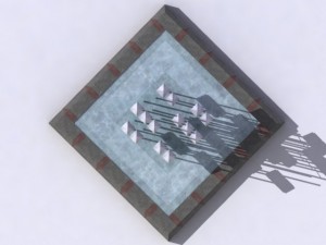 contemporaryfountainc Modello 3D