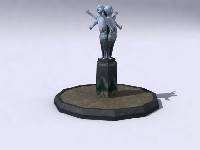 monumentsculptureda Modelo 3D .c4d .max .obj .3ds .fbx .stl .blend 