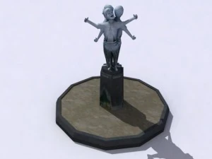 памятникскульптурада 3D Модель