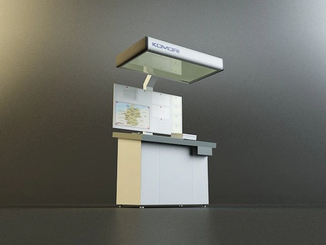 controll machine 3D Model .c4d .max .obj .3ds .fbx .stl .blend 