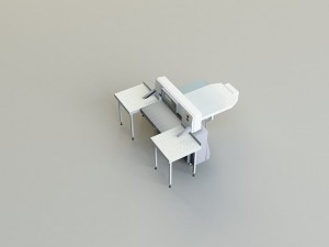 cutter machine 3D 모델