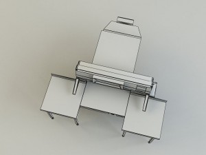 cutter machine 3D 모델