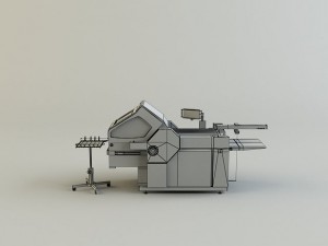 folding machine 3D Модель