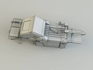 folding machine 3D Model