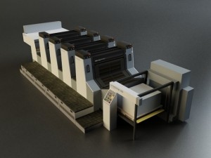 offsetprinter Model 3D