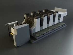 offsetprinter 3D Model