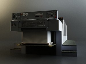 offsetprinter Model 3D