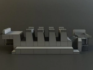 offsetprinter 3D Model
