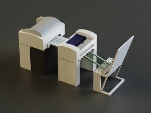 small offset printer 3D 모델