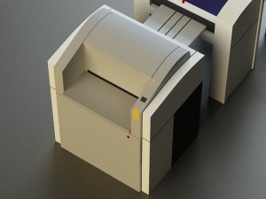 small offset printer 3D 모델
