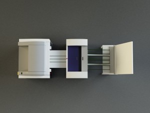small offset printer 3D 모델