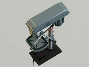 ボール盤 3Dモデル