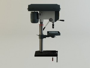 drill machine 3D Модель