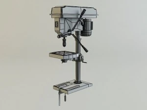 drill machine 3D Model