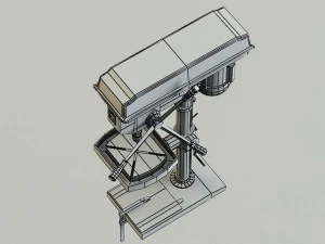 drill machine 3D Model