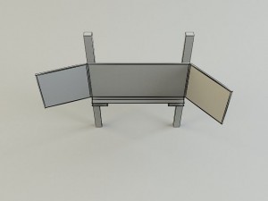 black board 3D Model