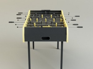 tablesoccer Modèle 3D