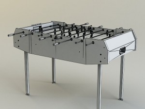 tablesoccer Modèle 3D