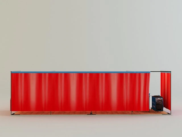 weldingcabine 3D Model .c4d .max .obj .3ds .fbx .stl .blend 