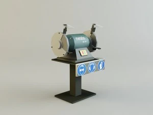 研削盤 3Dモデル