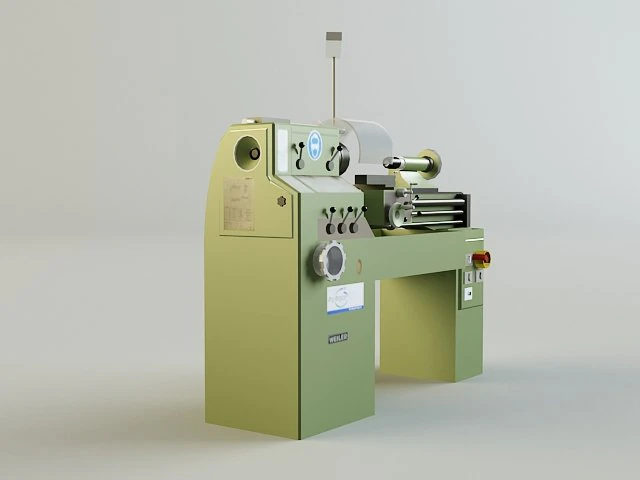 turning machine 3D Model .c4d .max .obj .3ds .fbx .stl .blend