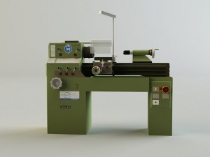 turning machine 3D Model