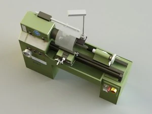 turning machine 3D Model