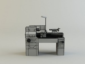 turning machine 3D Model