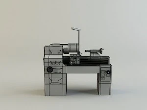 turning machine 3D Model