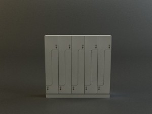 lockers 3D-Modell