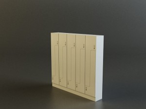 lockers 3D-Modell