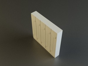 lockers 3D-Modell