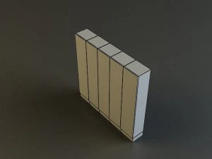 lockers 3D Model