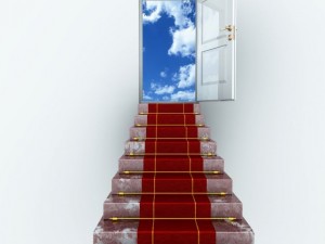 open door to a dreamy place 3D Model